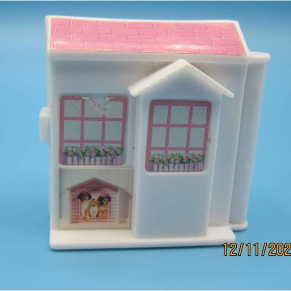 Vintage Kelly Changing Table Barbie Mattel Purple Toy Teddy Bear - Picture 8 of 15